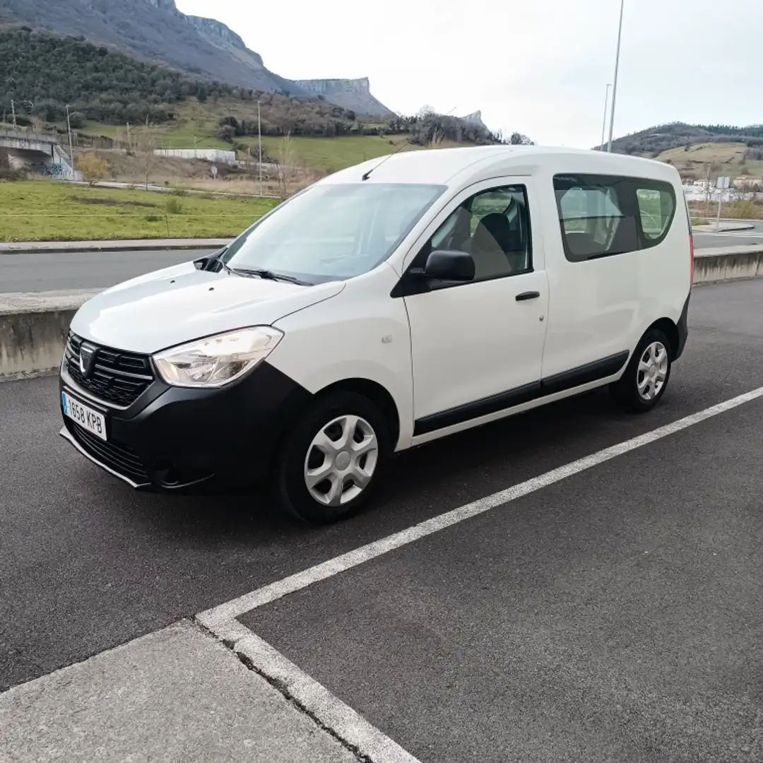 Dacia Dokker 1.5dCi Ambiance SS 55kW Weiß - 1