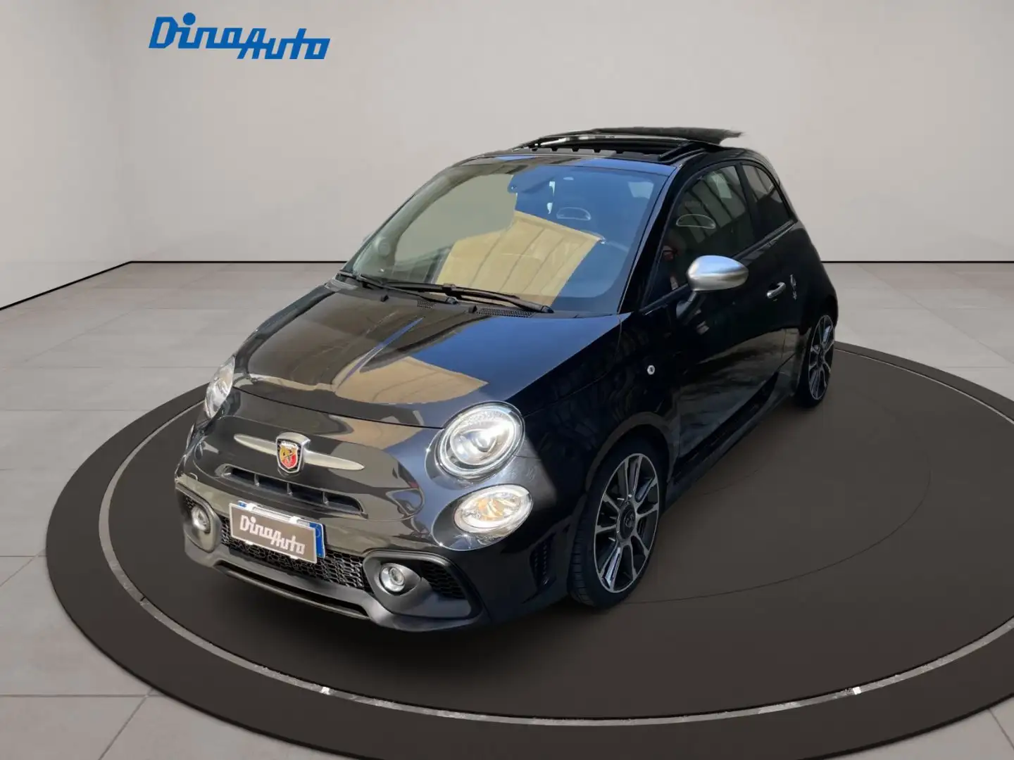 Abarth 595 595 1.4 t-jet Turismo 70 anniversario 165cv my19 Nero - 1