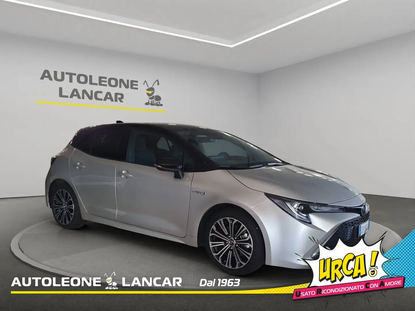 Toyota Corolla 2.0 Hybrid HEV Style e-cvt 153cv 1 PROPRIETARIO Gris - 1