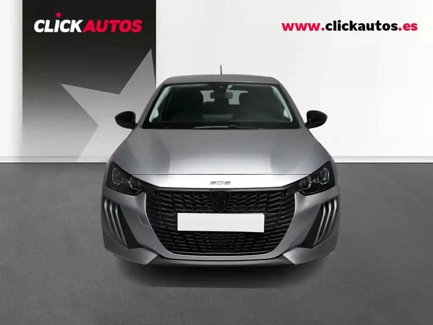 Peugeot 208 1.2 Puretech S&S Active 100 Gris - 2
