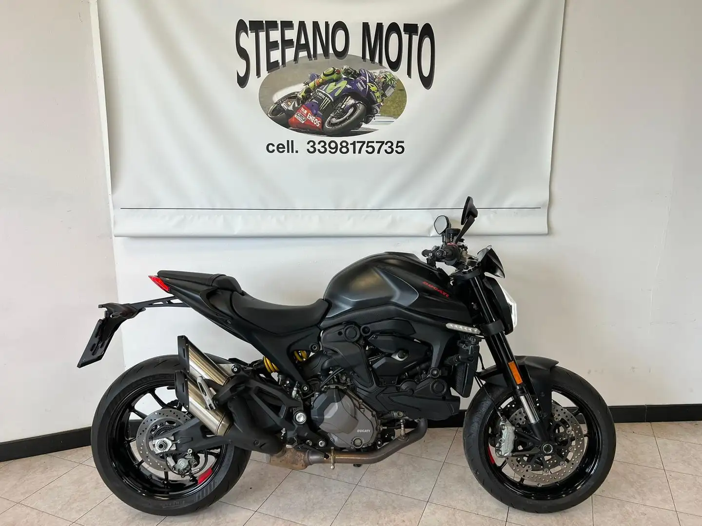 Ducati Monster 937 2021 - PASSAGGIO COMPRESO - FINANZIABILE Nero - 2