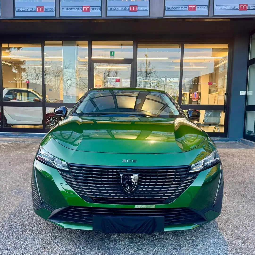 Peugeot 308 1.5 AllurePack  *FULL OPTIONAL* OTTIMO STATO Verde - 2