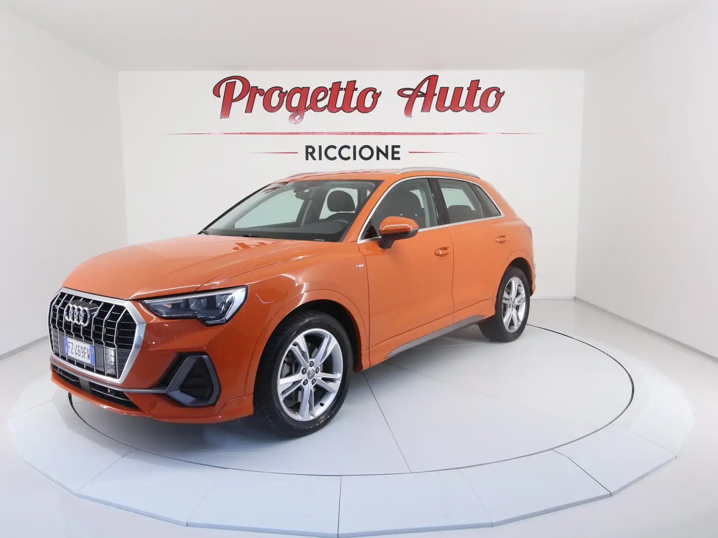 Audi Q3 Q3 40 2.0 tfsi S line quattro s-tronic ADAS VIRTUA Arancione - 1