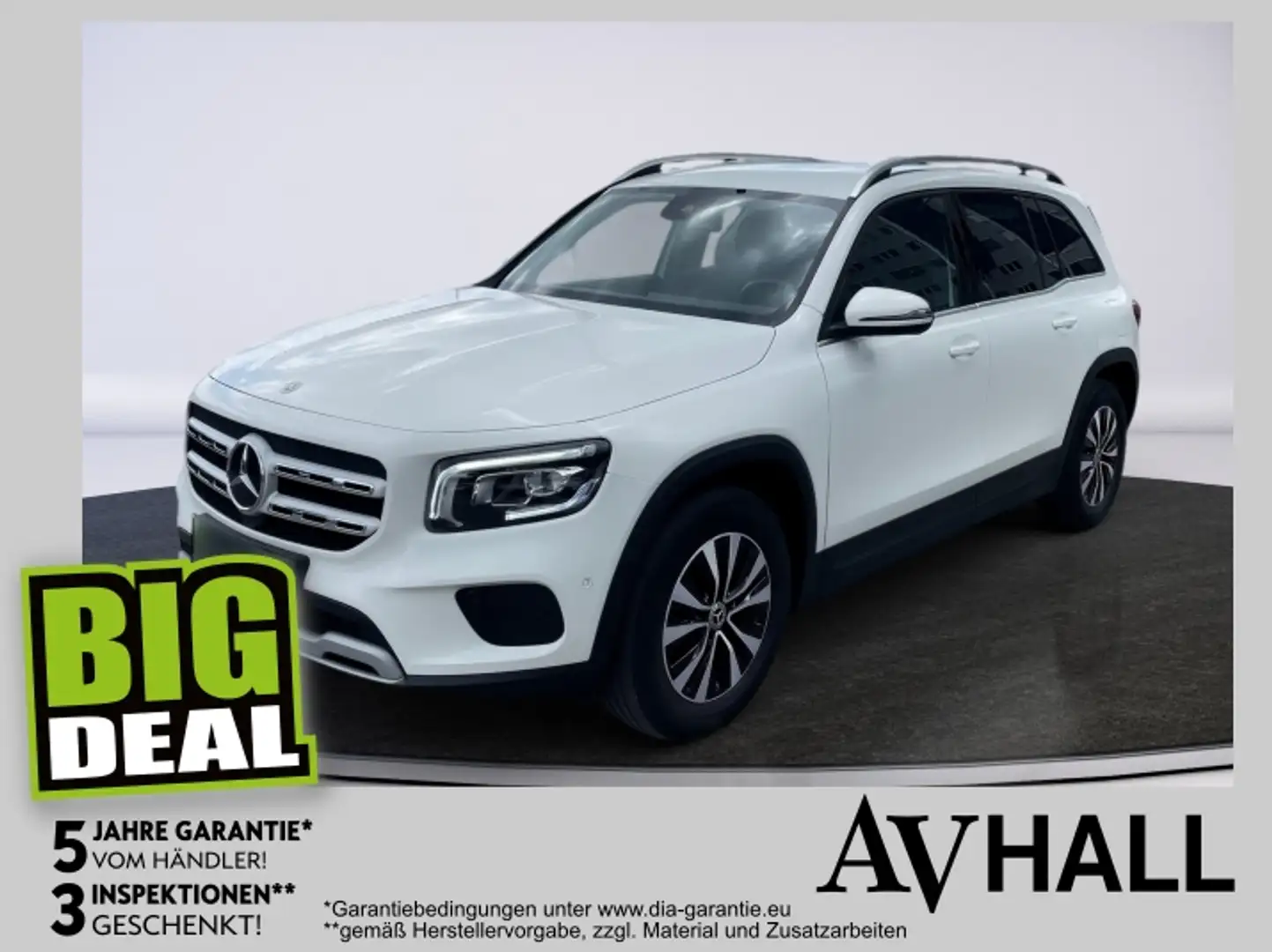Mercedes-Benz GLB 180 d Navi,Rückfahrkamera,Klimaautomatik Weiß - 1