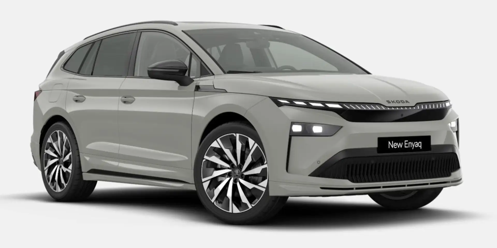 Skoda Enyaq 85x Sportline NEUES MODELL Maxx|Pano|AHK Grau - 2
