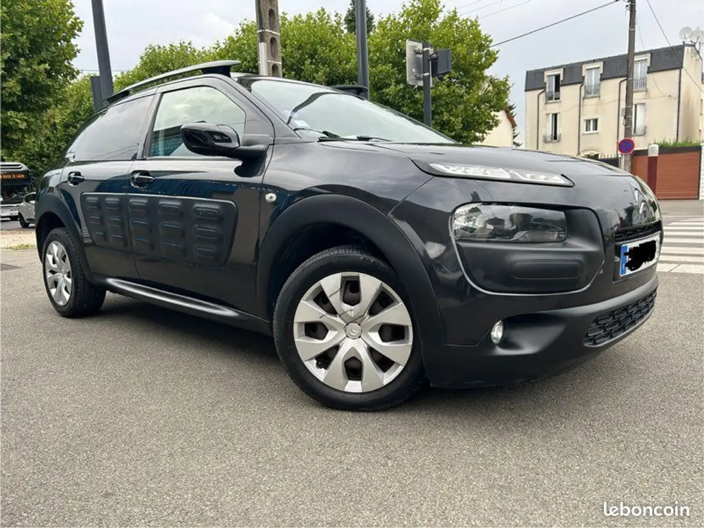 Citroen C4 Cactus Citroën 1.2L VTI 82 CV Negro - 2