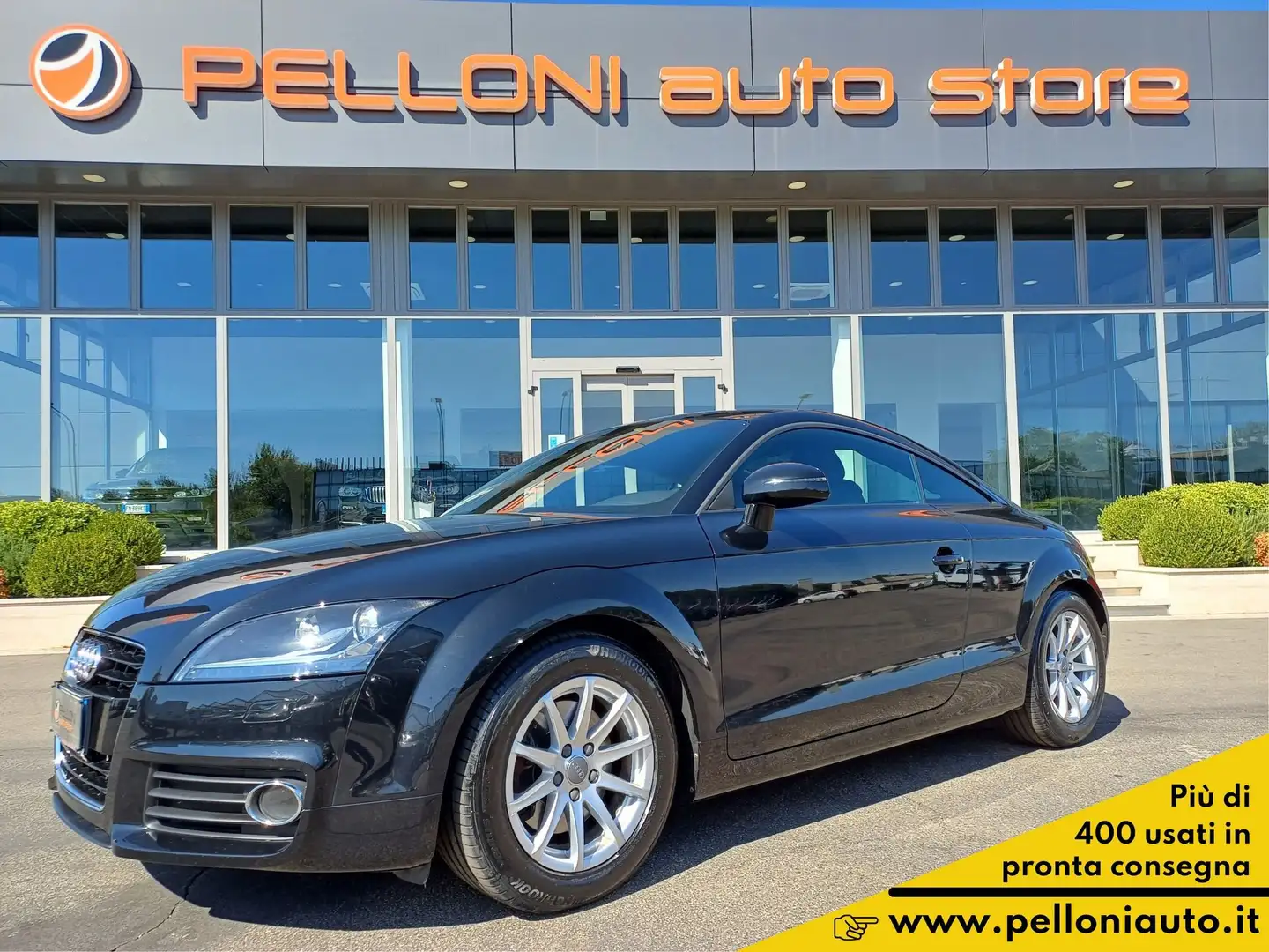 Audi TT TT Coupé 1.8 TFSI KM CERTIFICATI-GARANZIA-1°PROP Noir - 1
