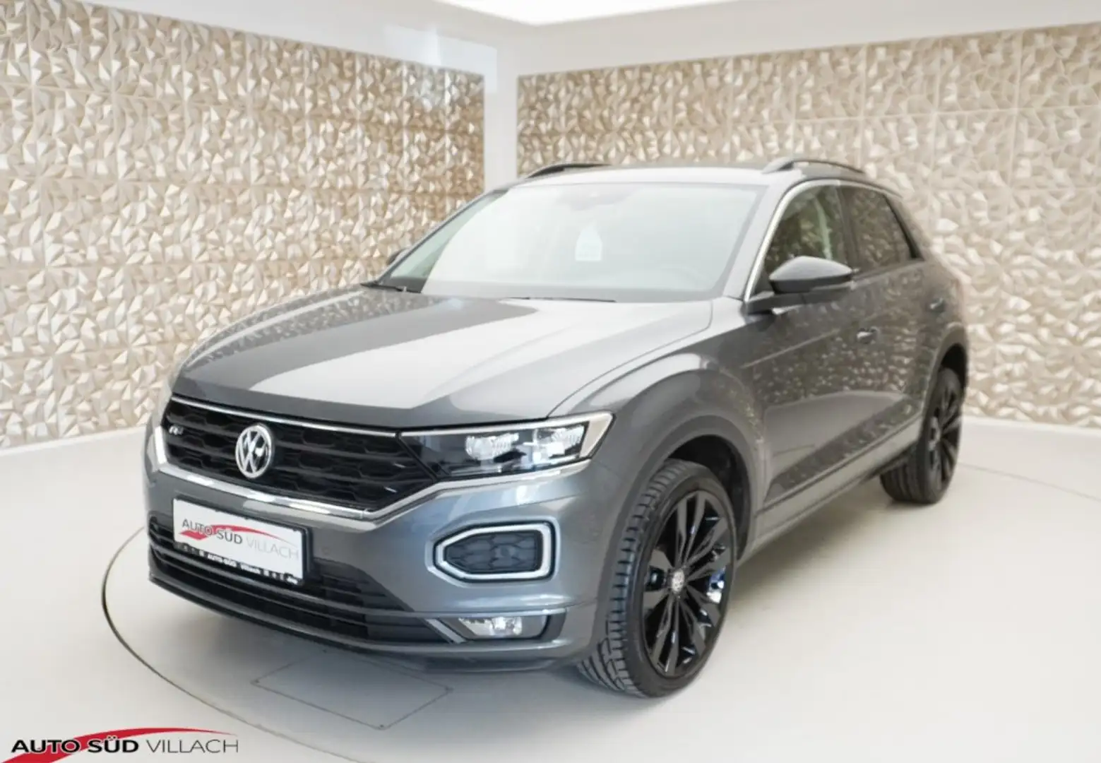 Volkswagen T-Roc c 2,0 TDI DSG  R-Line United Grijs - 2
