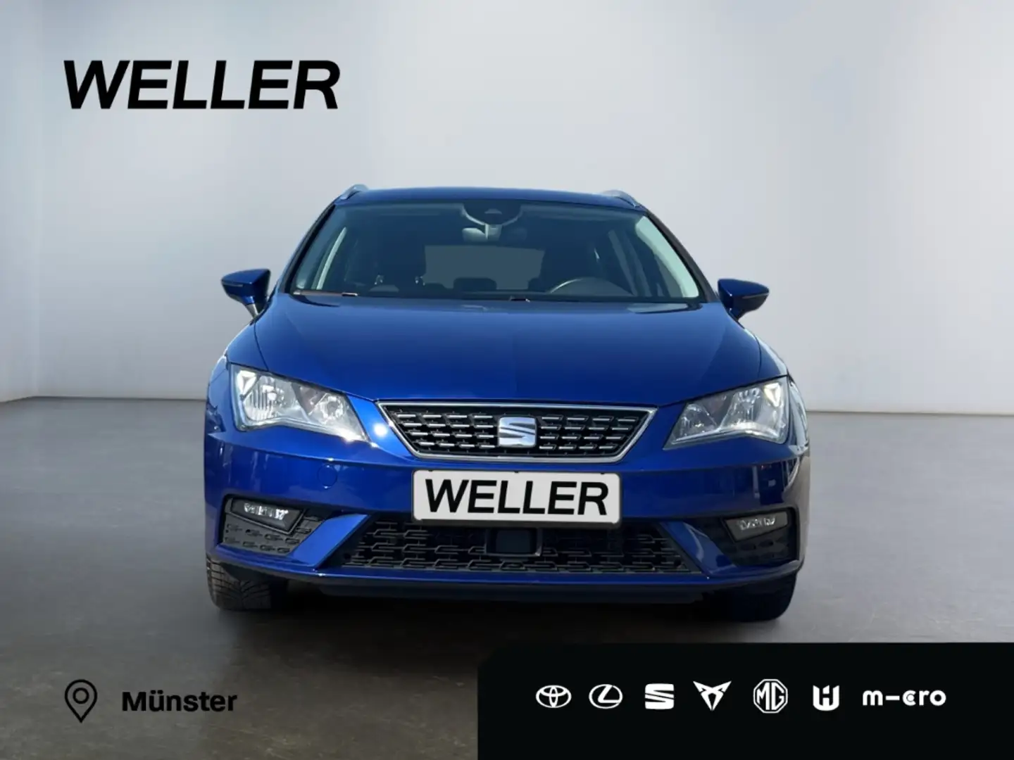 SEAT Leon ST 1.5 TSI ACT Xcellence *Beats*Spurhalteass* Blau - 2