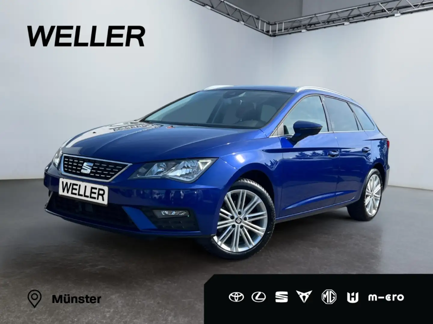 SEAT Leon ST 1.5 TSI ACT Xcellence *Beats*Spurhalteass* Blau - 1