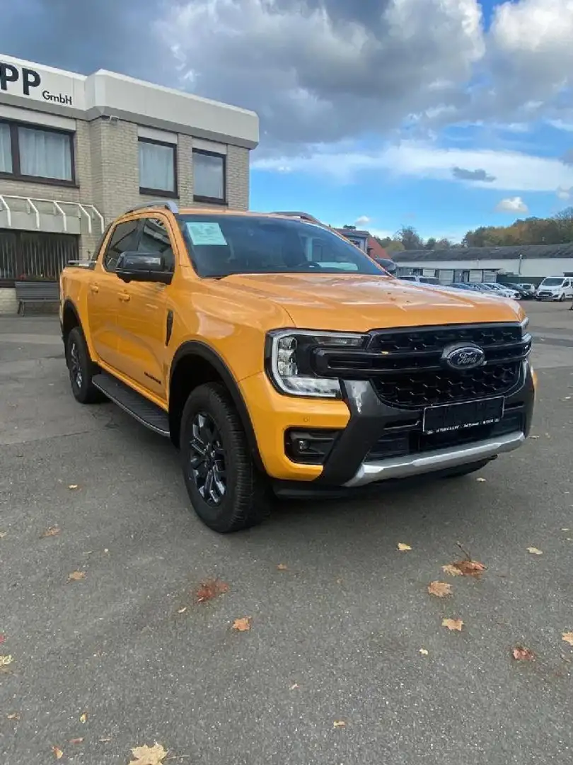 Ford Ranger Wildtrak e-4WD Doppelkabine Orange - 1
