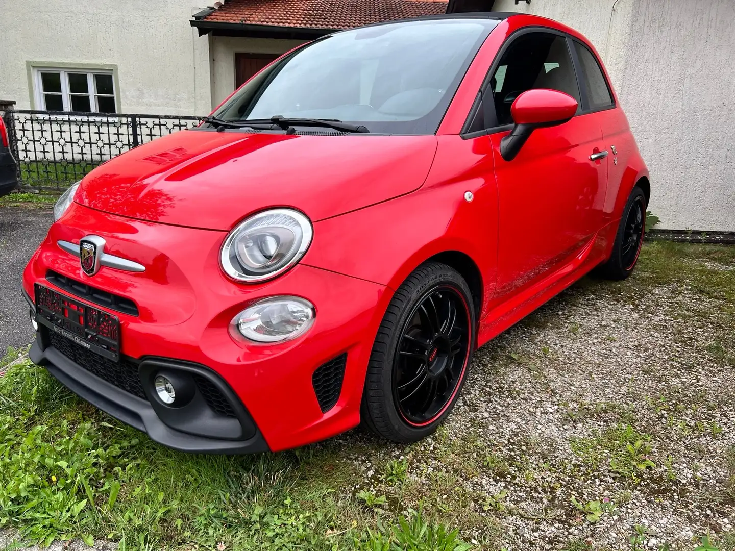 Abarth 500C 595 Cabrio /Navi/Beats/ Dotz Felgen Rojo - 1