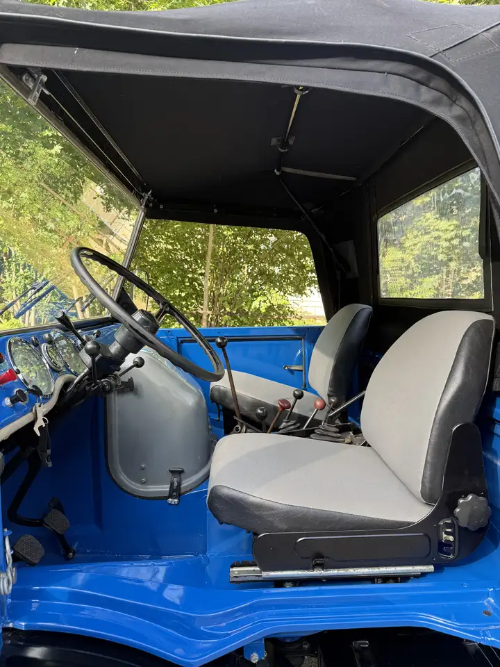 Unimog 421 Cabrio total restauriert TÜV und H-Zul., foto 10