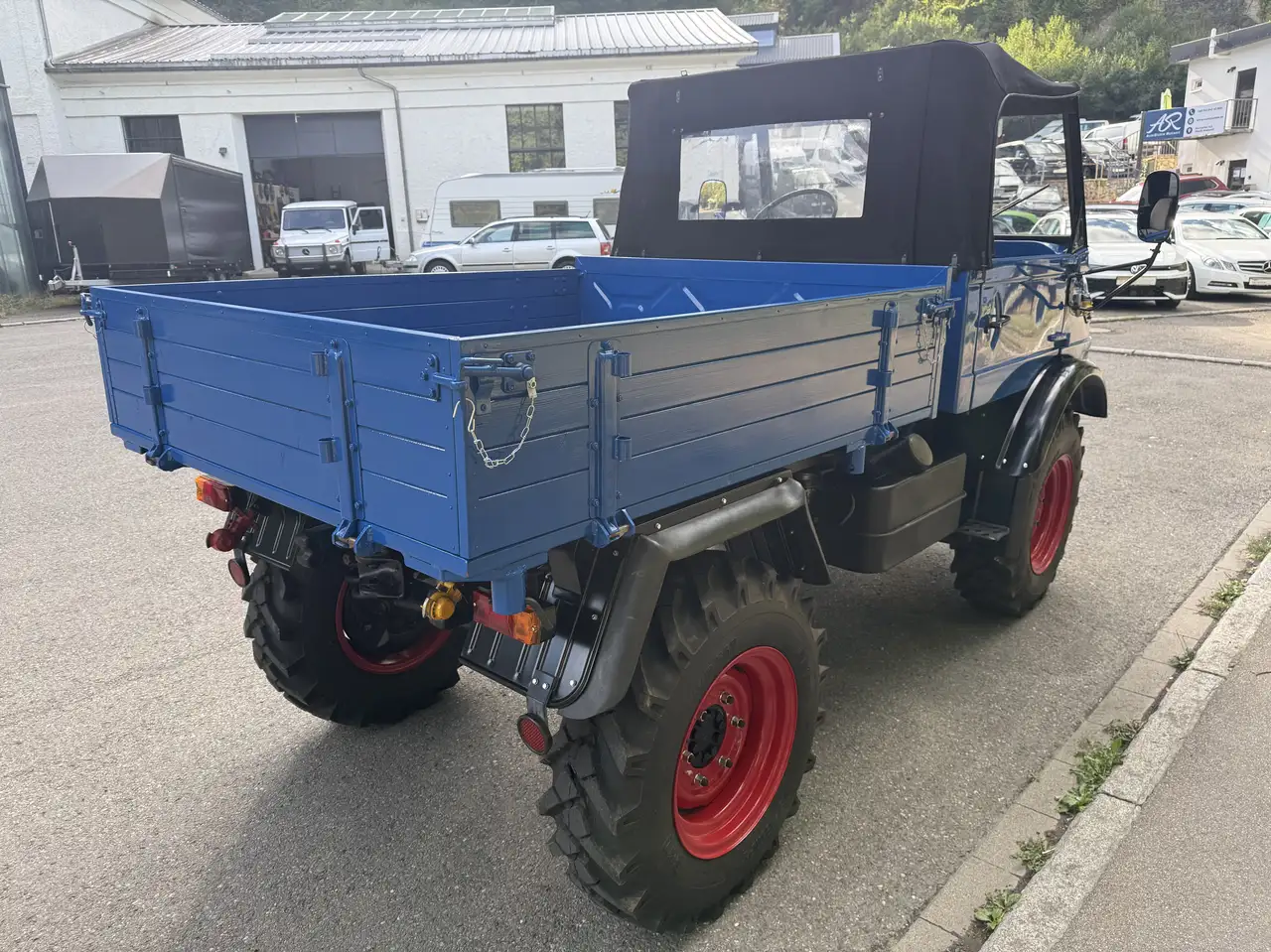 Unimog 421 Cabrio total restauriert TÜV und H-Zul., foto 5