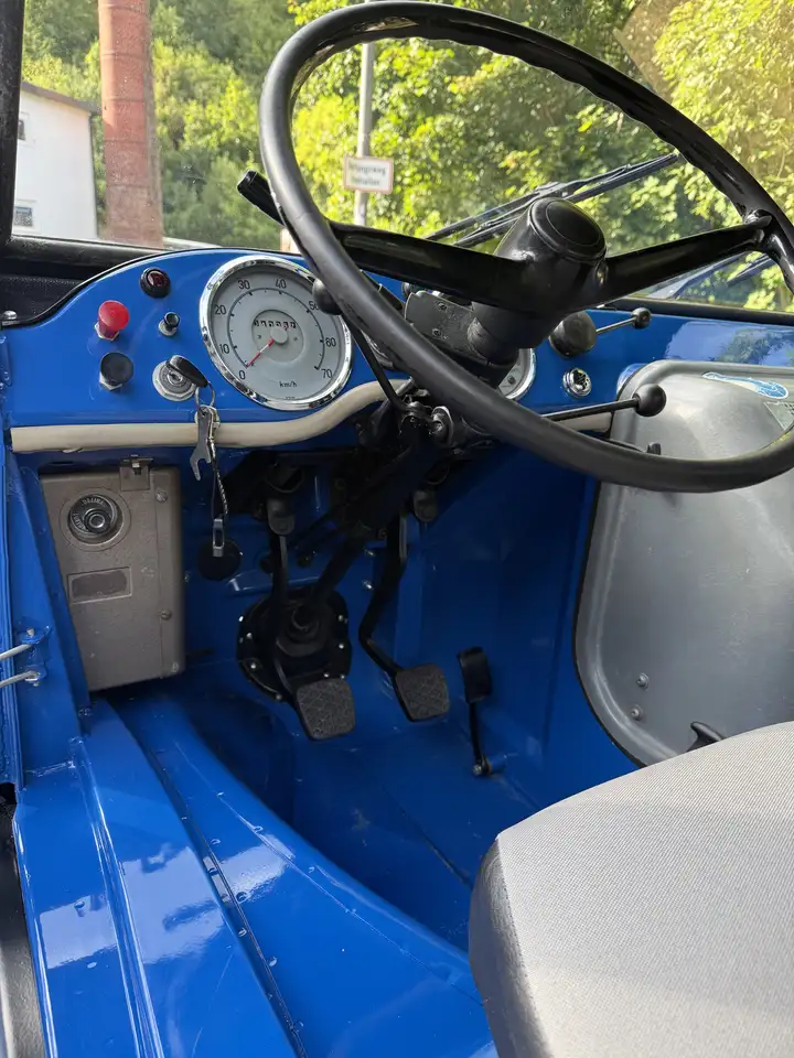 Unimog 421 Cabrio total restauriert TÜV und H-Zul., foto 9