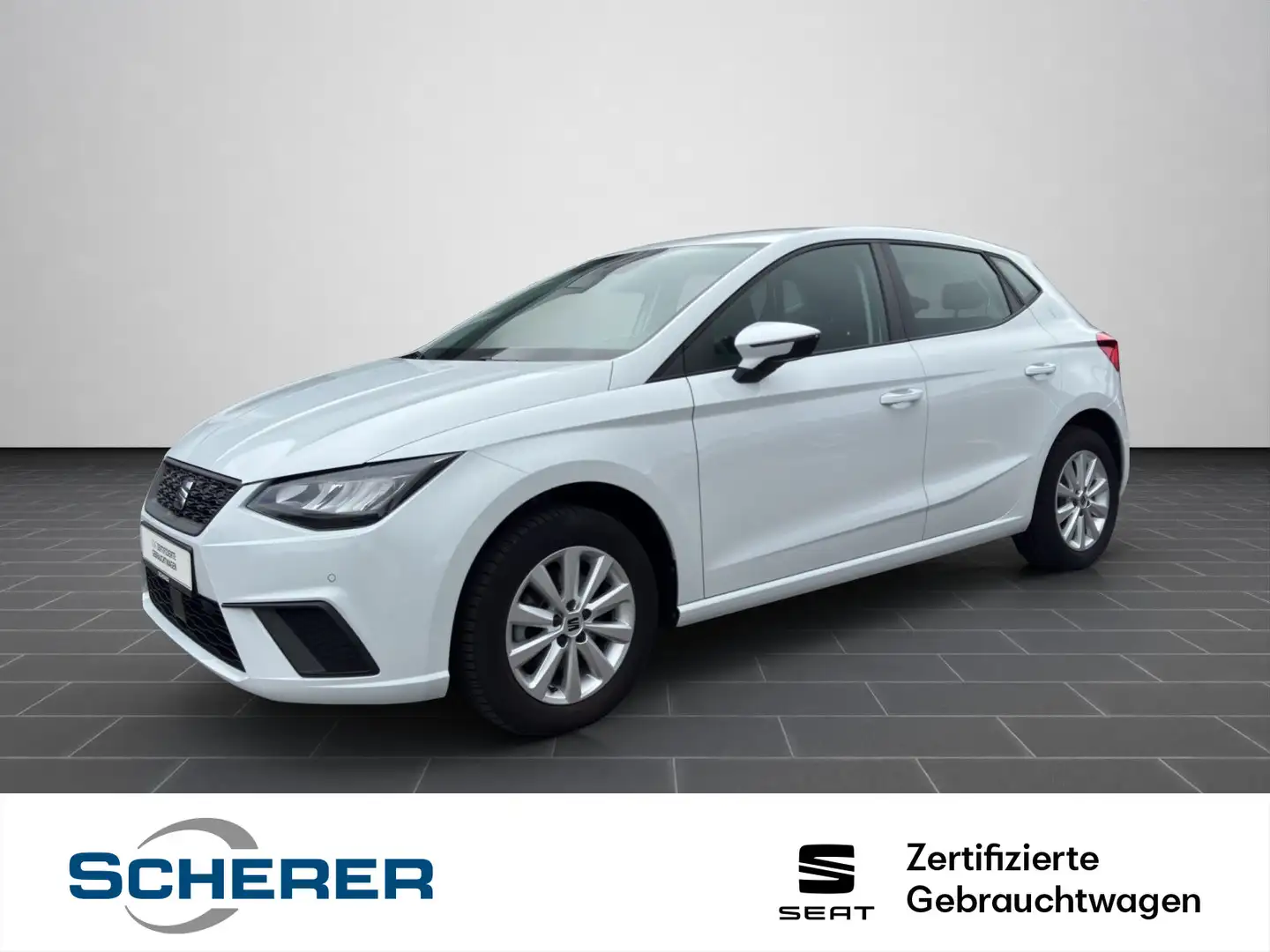 SEAT Ibiza Style Edition 1.0 TSI CARPLAY EPH RFK SHZ Weiß - 1