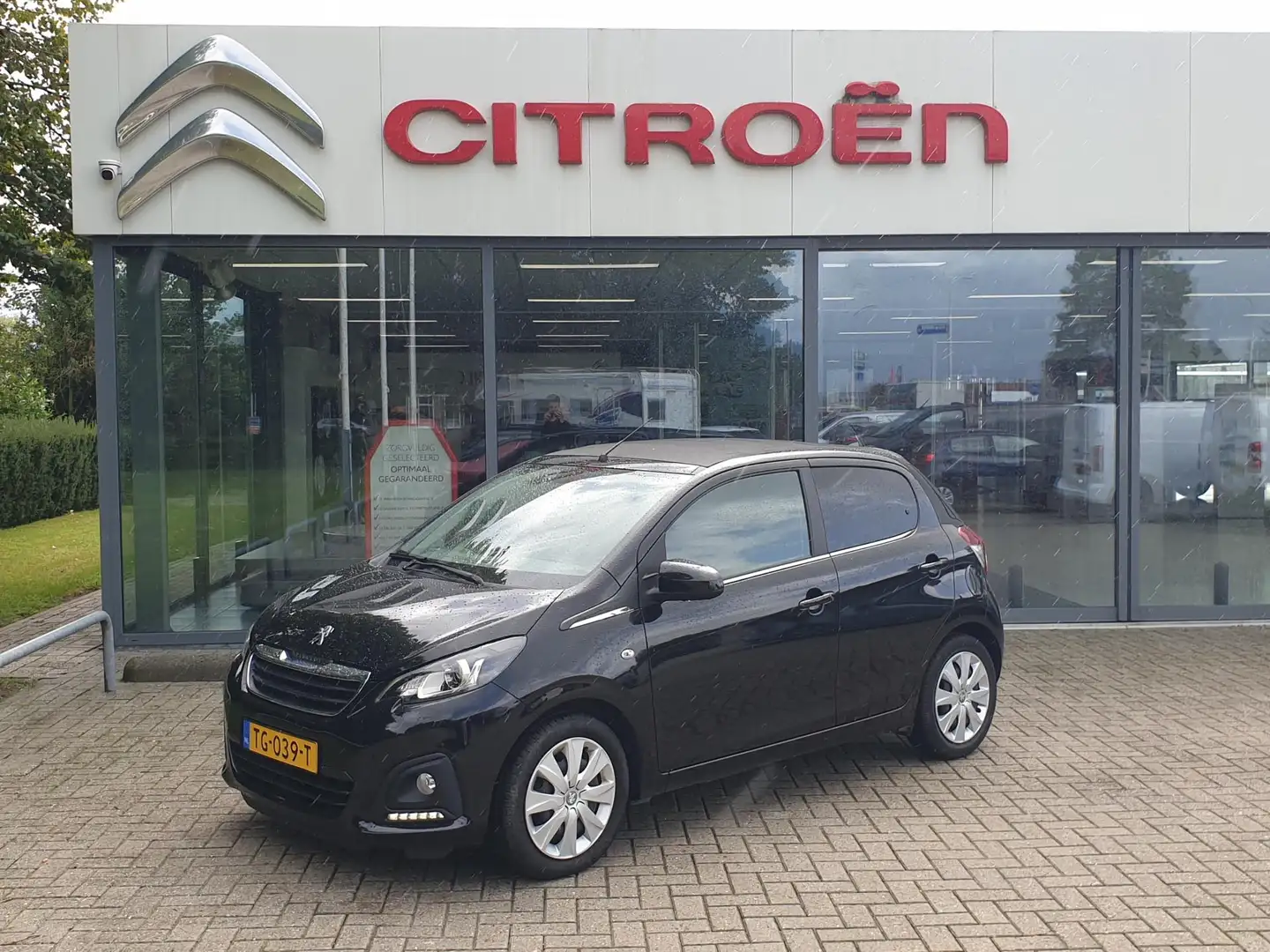 Peugeot 108 1.0 e-VTi Active TOP! Open dak | Airco | Noir - 2