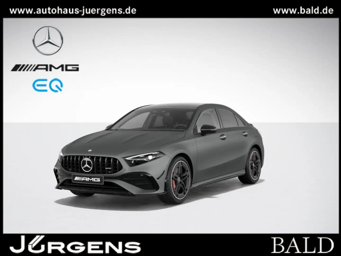 Mercedes-Benz A 35 AMG AMG A 35 4M Limo Pano/Burm/Night/MBeam/360/HUD Gris - 2
