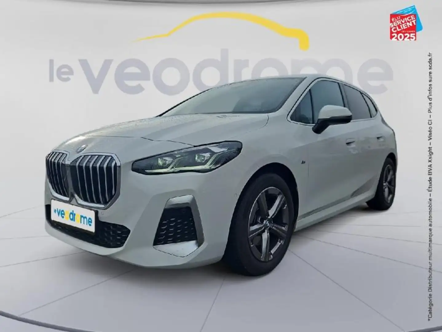 BMW 218 218i 136ch M Sport DKG7 Blanc - 1