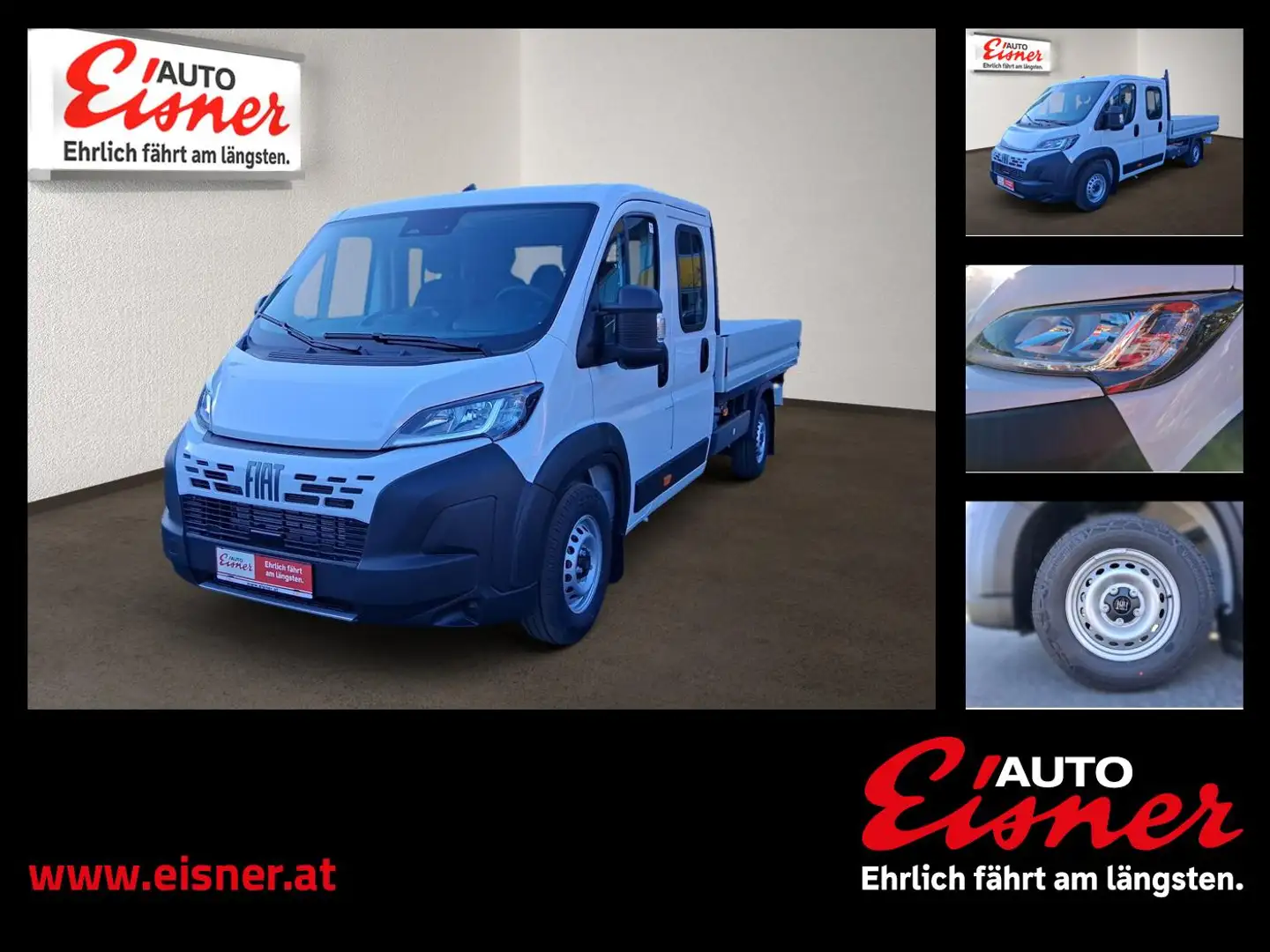 Fiat Ducato MAXI PRITSCHE DK L4 35 Weiß - 1