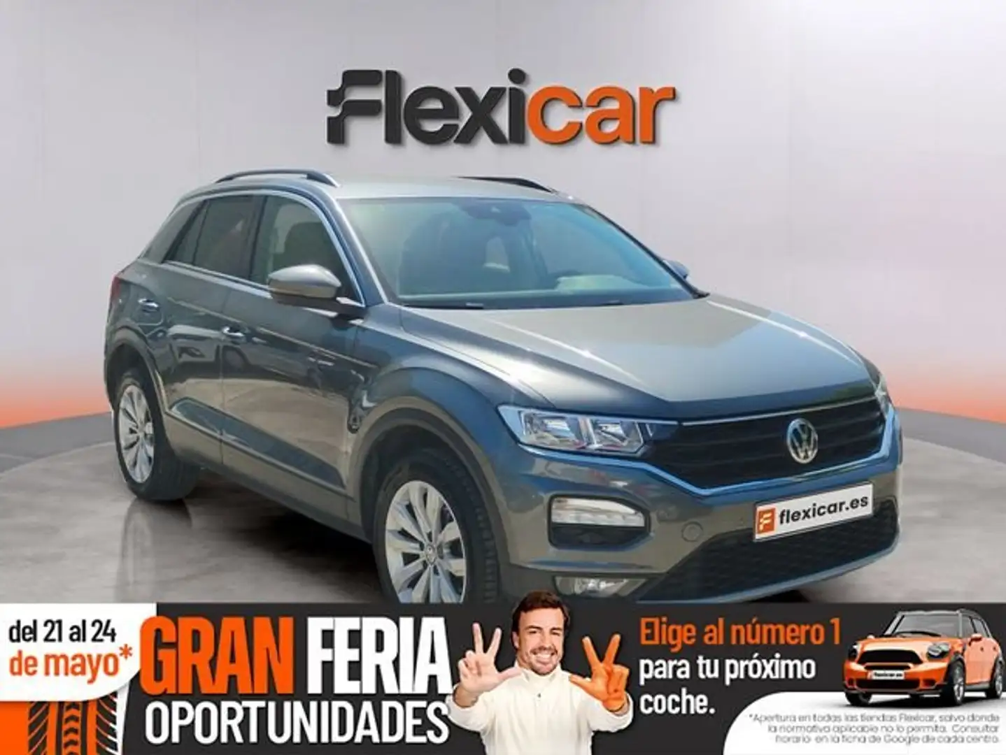 Volkswagen T-Roc 1.0 TSI Advance Gris - 1