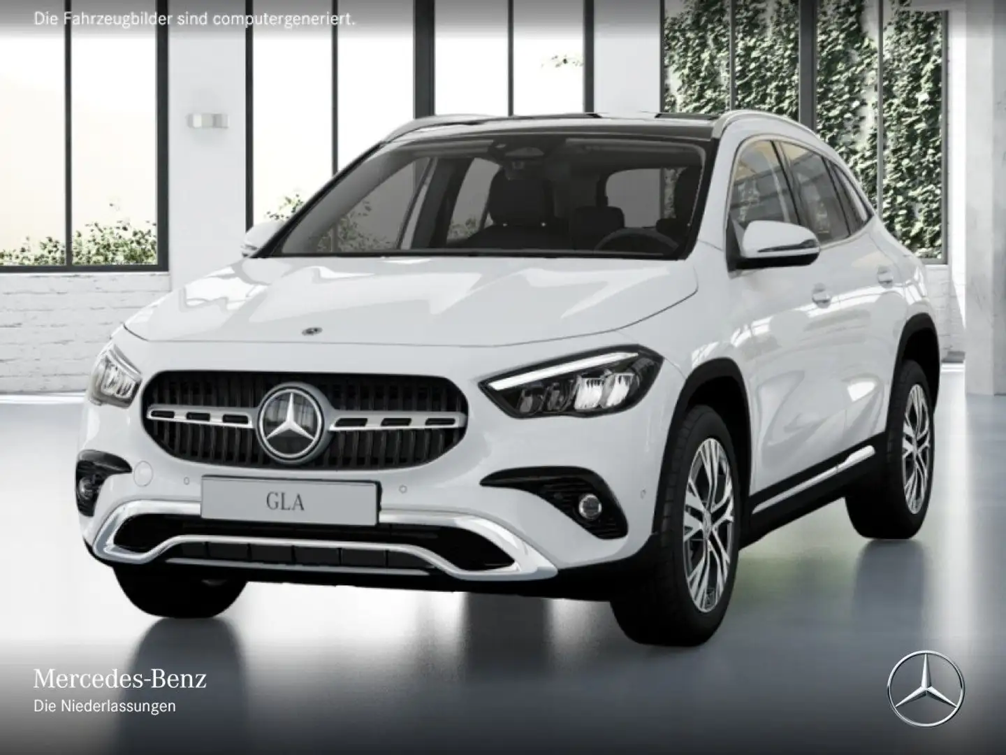 Mercedes-Benz GLA 250 e PROGRESSIVE+PANO+LED+KAMERA+TOTW+8G Bílá - 2