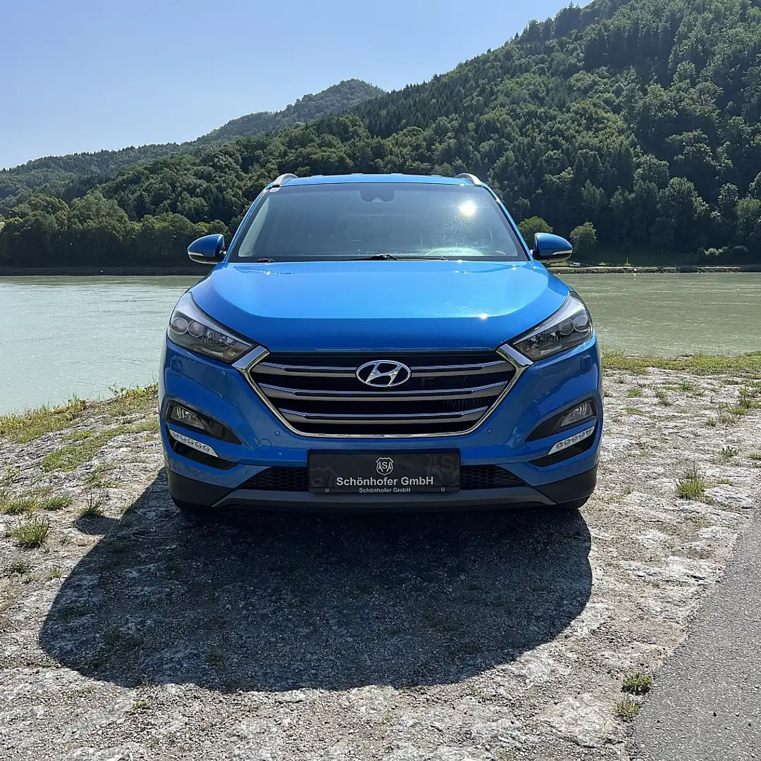 Hyundai TUCSON Tucson 2,0 CRDI 4WD Comfort Blu/Azzurro - 2