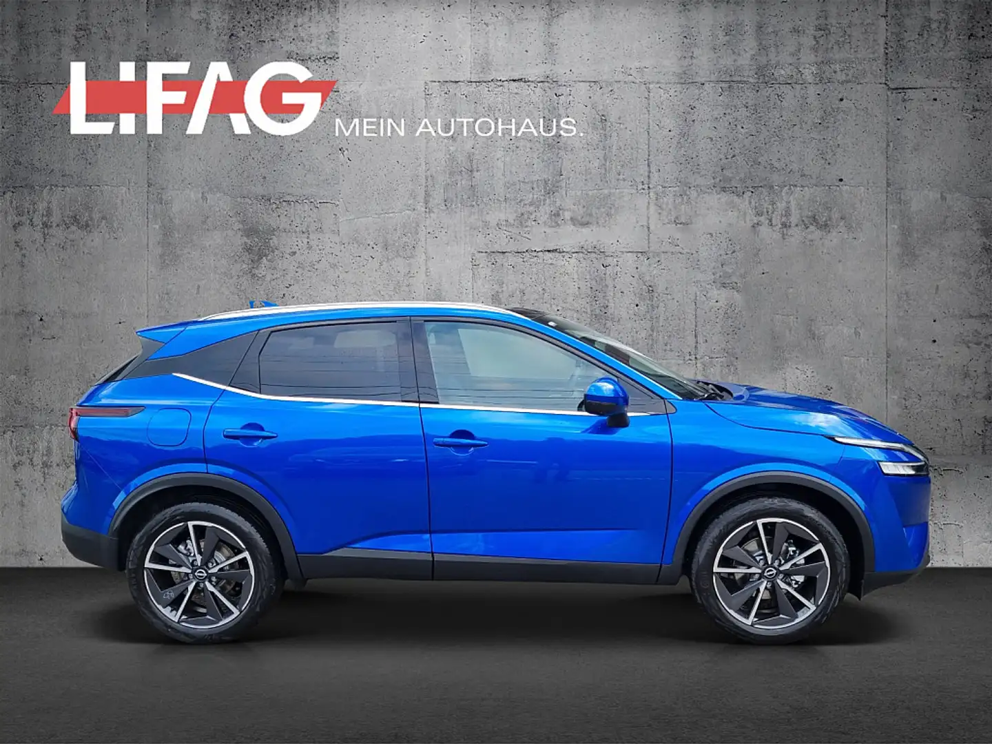 Nissan Qashqai 1,3 MHEV 4x4 Tekna Autom *ab € 32.990,-* Blau - 2