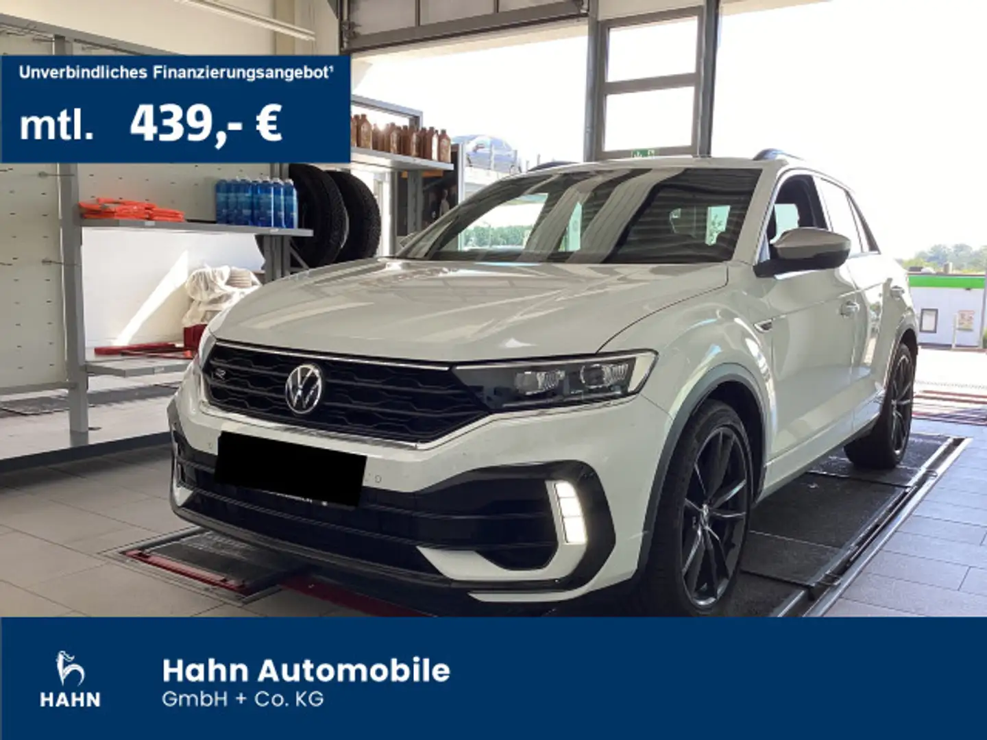 Volkswagen T-Roc R 2.0TSI DSG 4Motion Pano ACC Navi Cam bea Blanc - 1