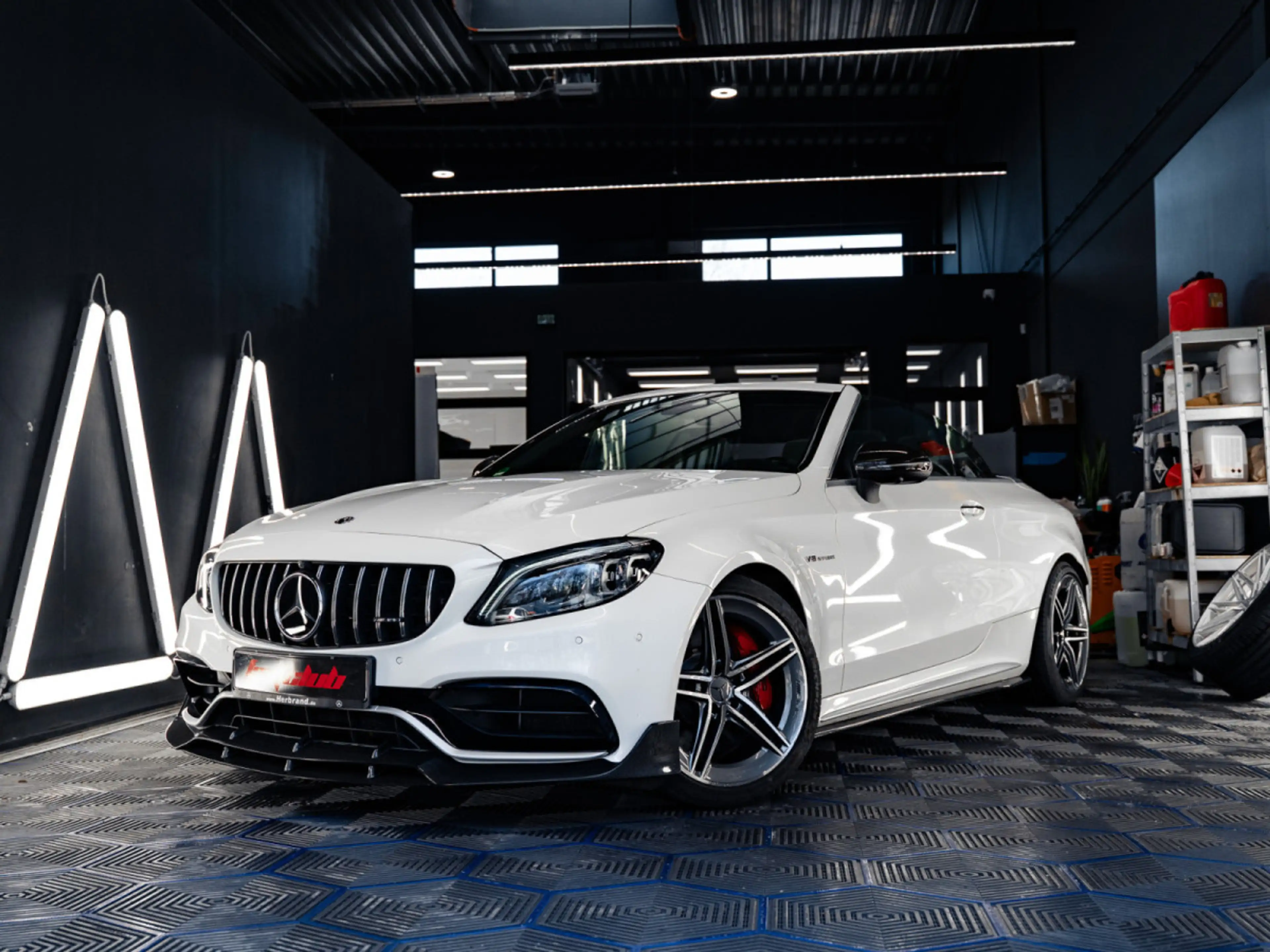 Mercedes-Benz C 63 AMG Classe C63 AMG S FULL CARBON Cabrio Caméra*360*Bur