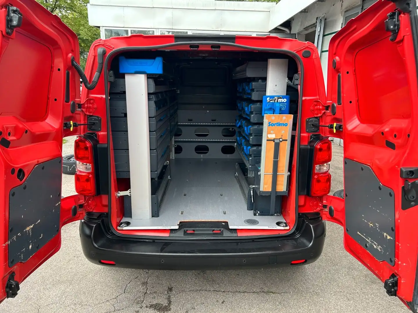 Opel Vivaro Kasten L2 Kamera Navi Sortimo Werkstatt Rood - 1