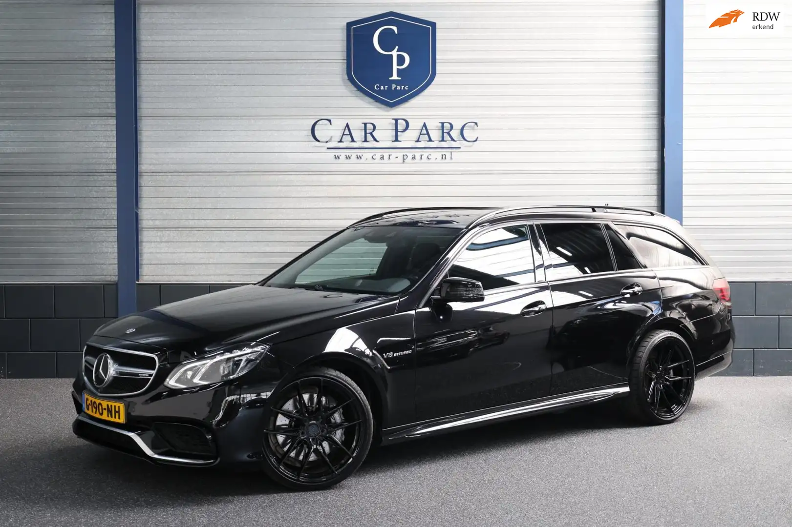 Mercedes-Benz E 63 AMG Estate 4MATIC FACELIFT/LEER+S.VERWARMING+VERKOELIN Nero - 1