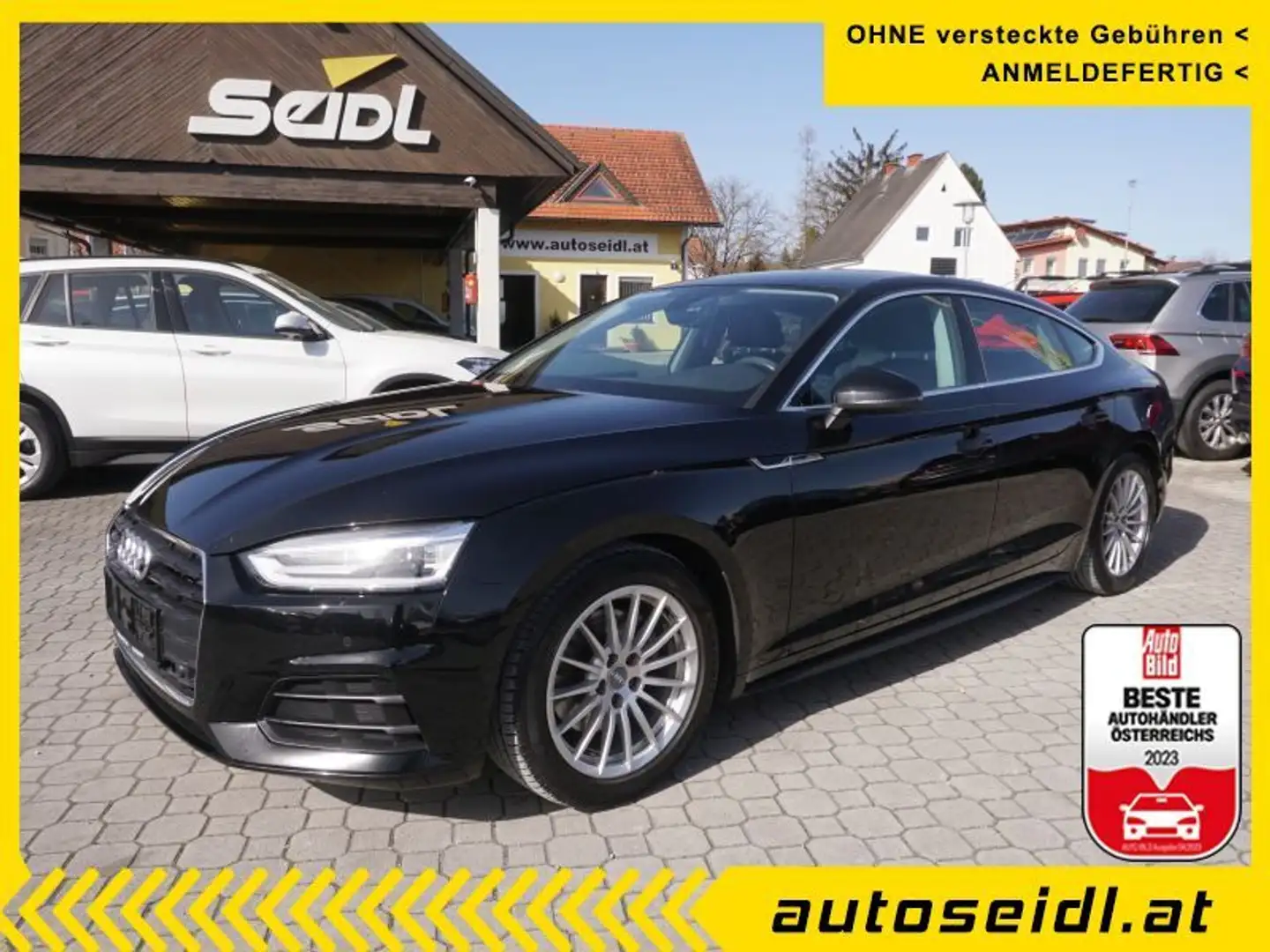 Audi A5 SB 35 TDI s-tronic *NAVI* Noir - 1