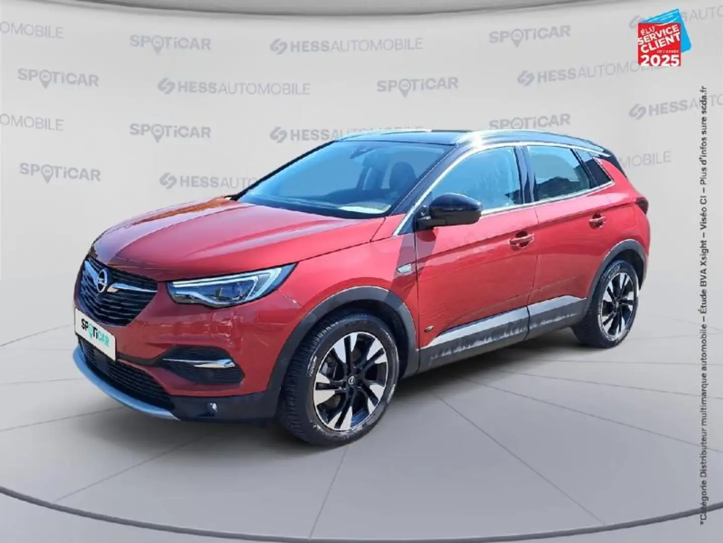 Opel Grandland 1.6 Turbo 225ch Hybride Elegance Business MY23 Gris - 1