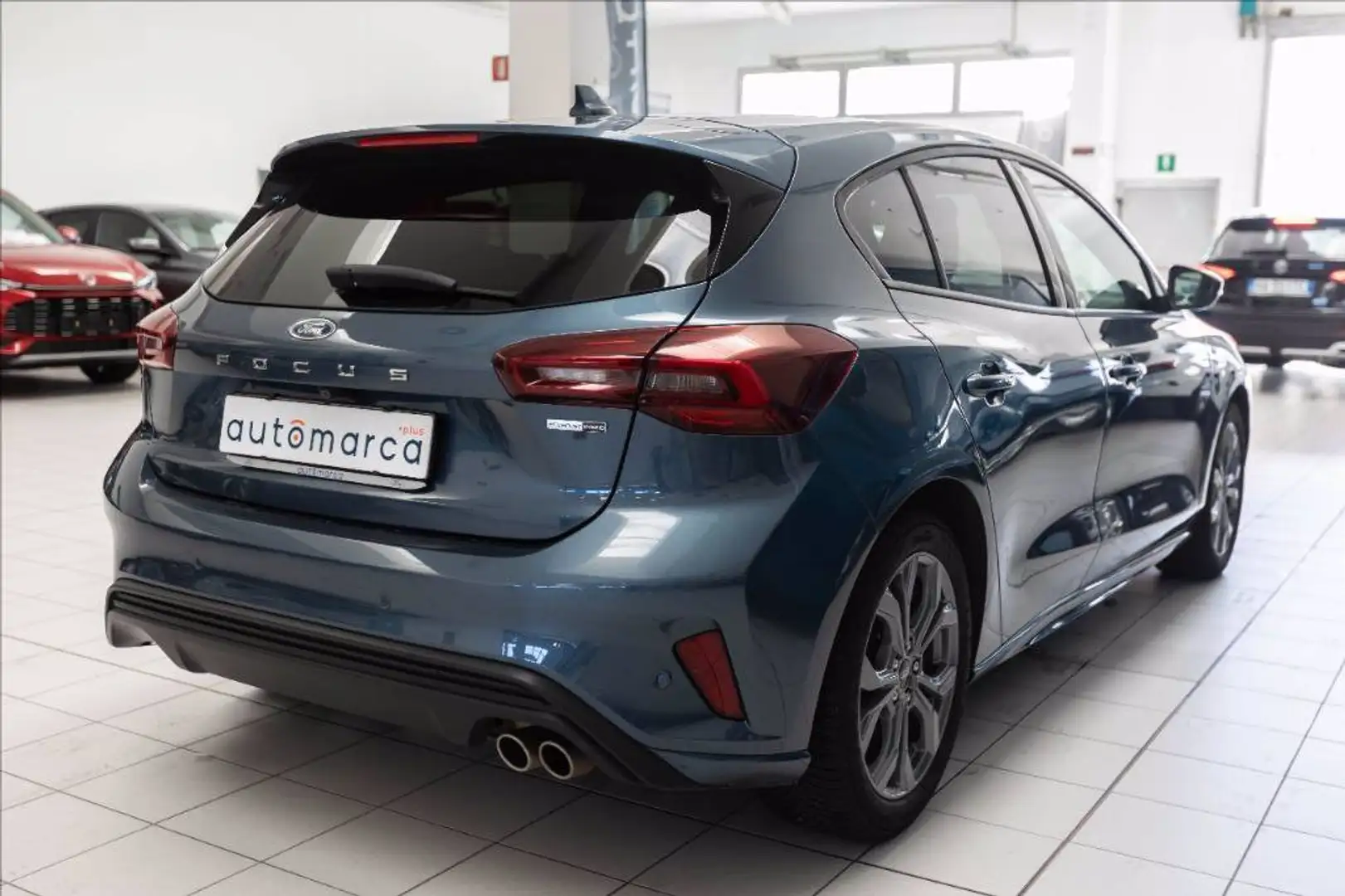 Ford Focus 1.0 ecoboost h ST-Line Design 125cv Blu/Azzurro - 2