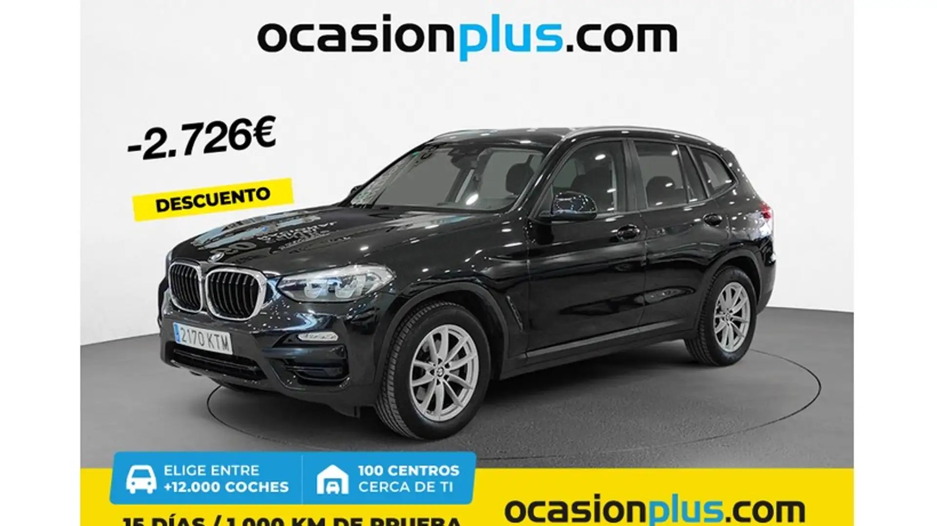 BMW X3 sDrive 18dA Negro - 1