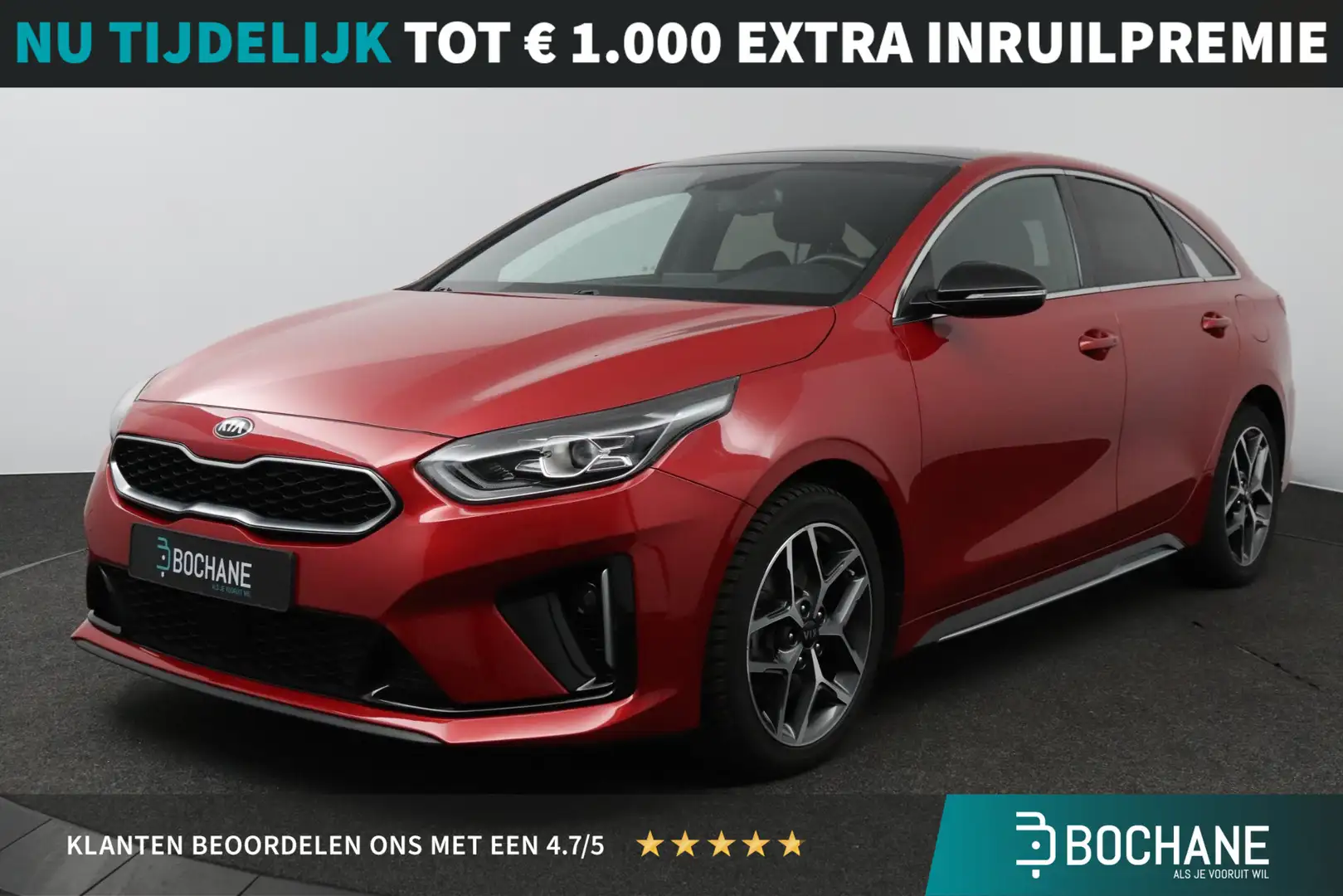 Kia ProCeed / pro_cee'd 1.0 T-GDI GT-Line | Panoramadak | Camera | Rouge - 1