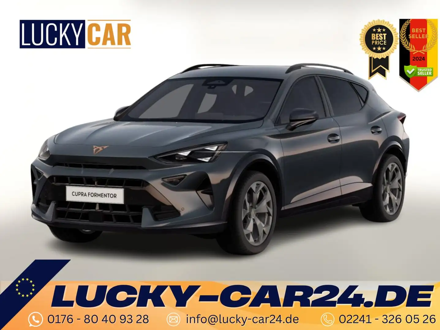 CUPRA Formentor 1.5 TSI 150 LED EdgeP SHZ ACC FullLi 110 kW (15... Azul - 1