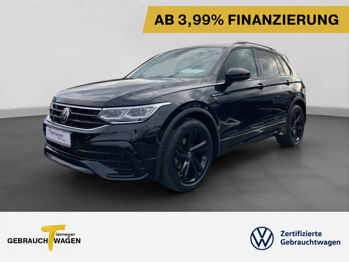 Volkswagen Tiguan 2.0 TDI DSG 4M R-LINE BLACK STYLE IQ AHK Schwarz - 1