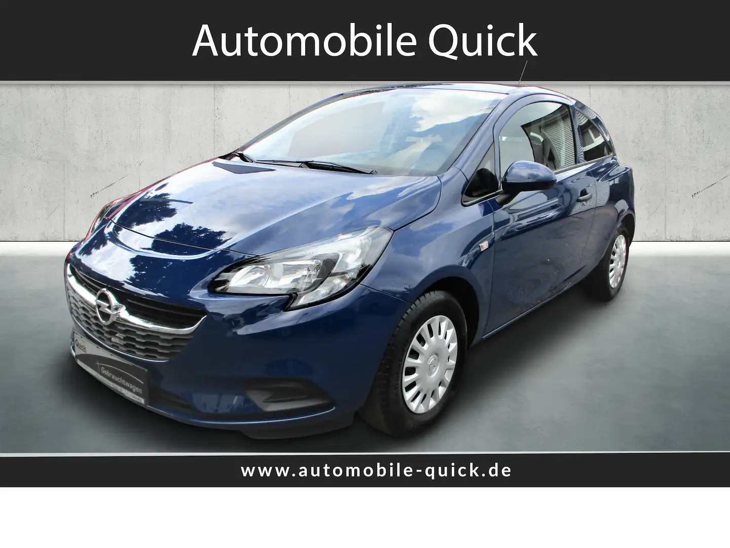 Opel Corsa E 1.2 Selection 3-Türig Klimaanlage Blau - 2