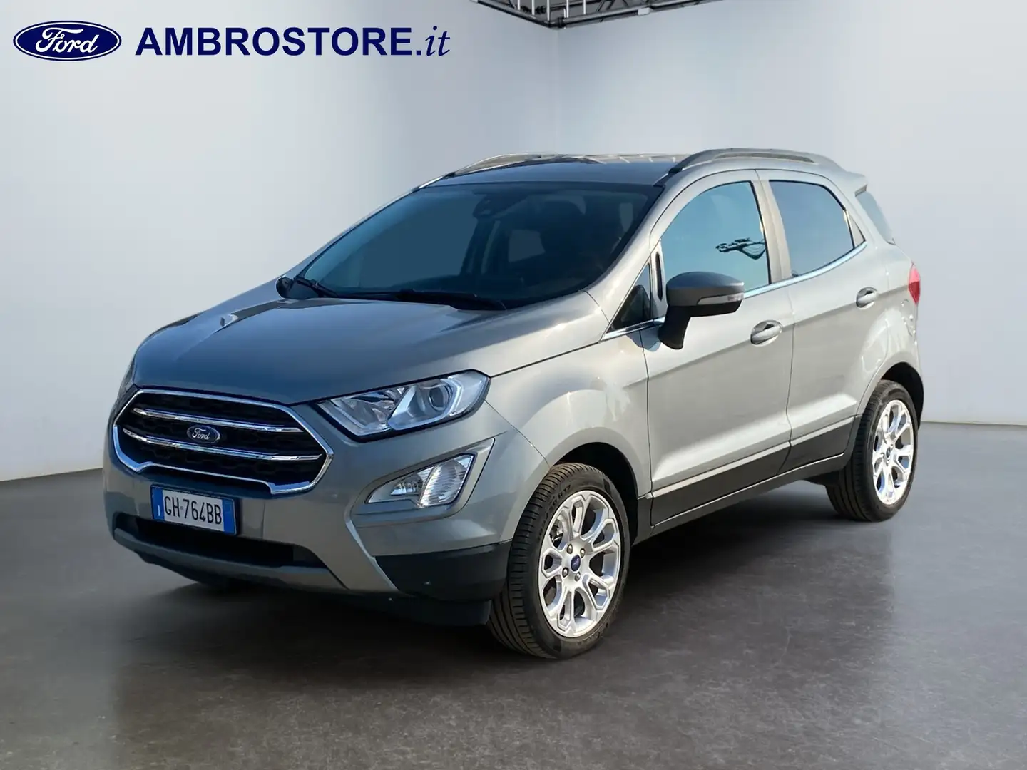 Ford EcoSport 2018 - EcoSport 1.0 ecoboost Titanium s&s 125cv my Marrone - 1