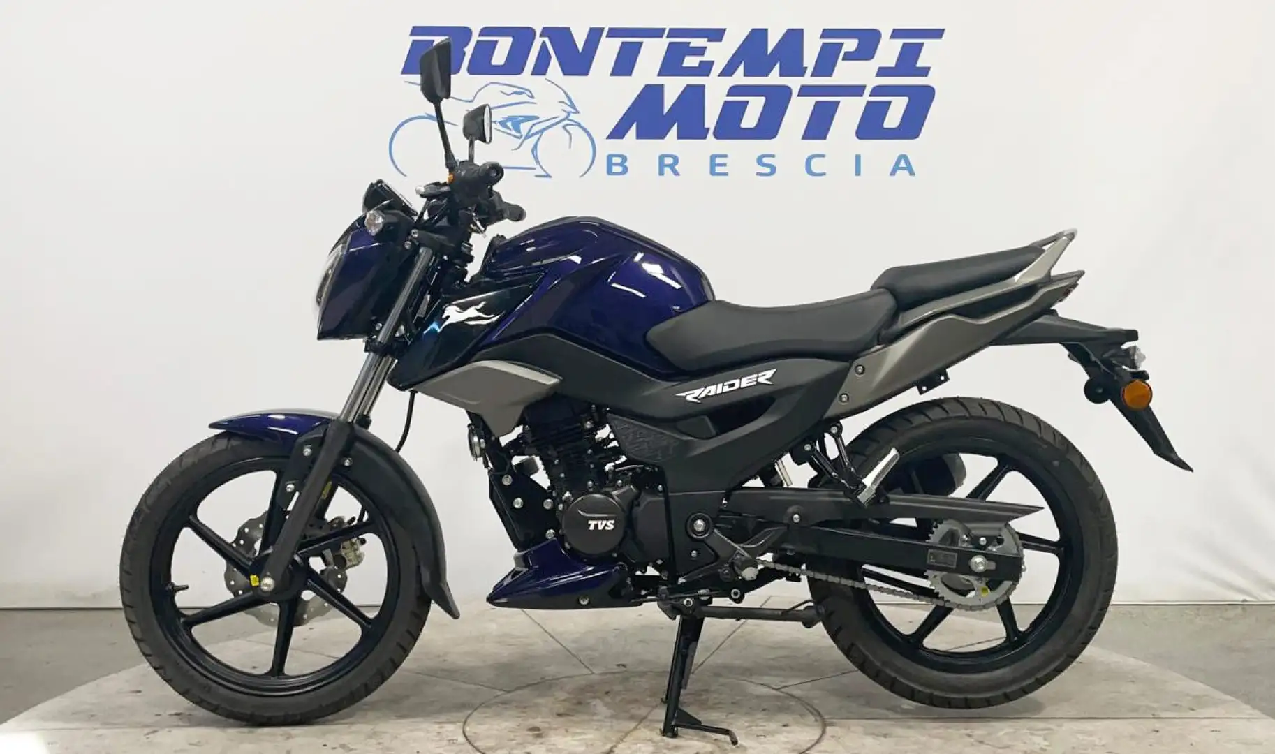 Altro TVS MOTOR - RIDER 125 CC -PAT A1 DA IMMATRICOLARE Blu/Azzurro - 2