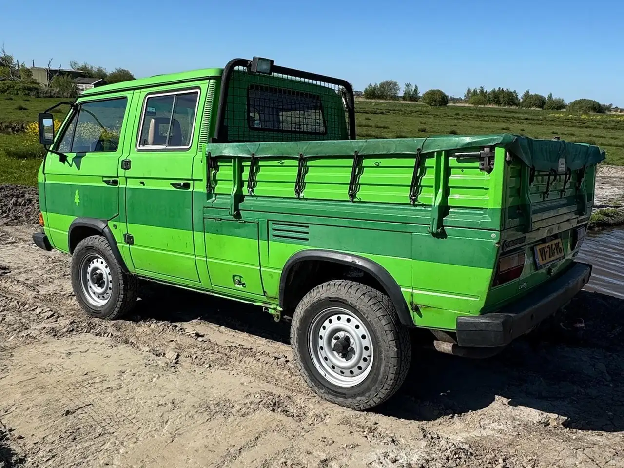 Volkswagen T3 GERESERVEERD 16" Syncro TD 4-dr doka, foto 3