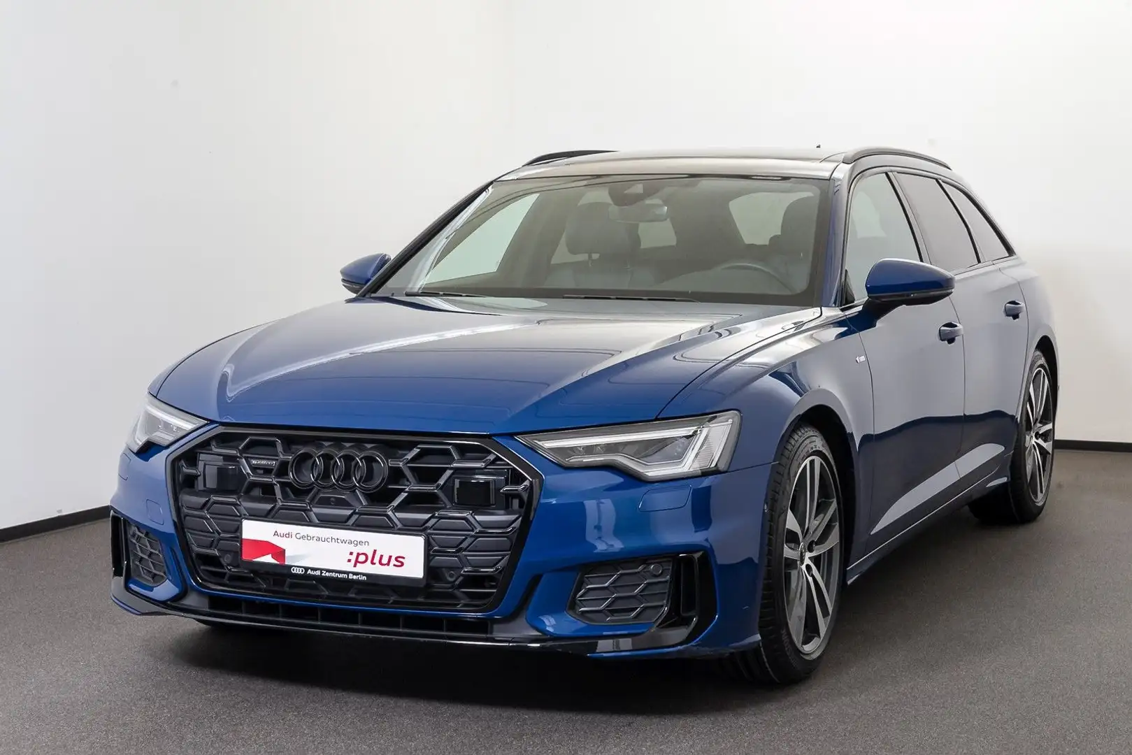 Audi A6 Design S line 50 TDI qu.tiptr. AHK PANO Blau - 2