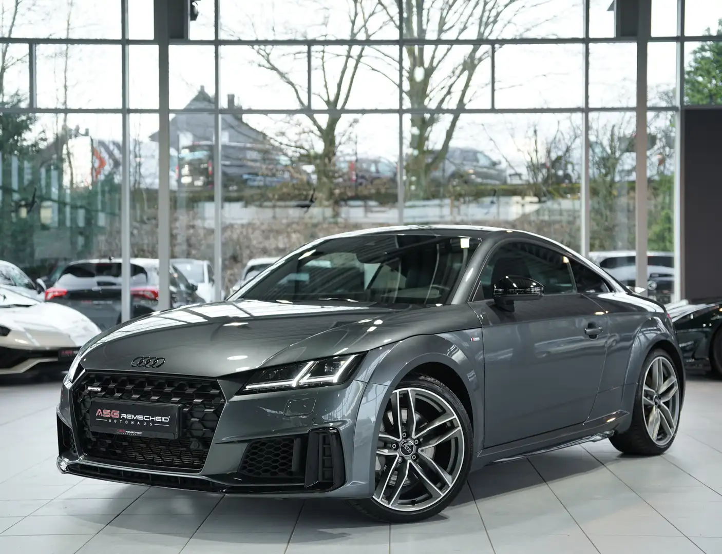 Audi TT 45 TFSI q. Coupé S line *1.H *19 *Virtual Gris - 1