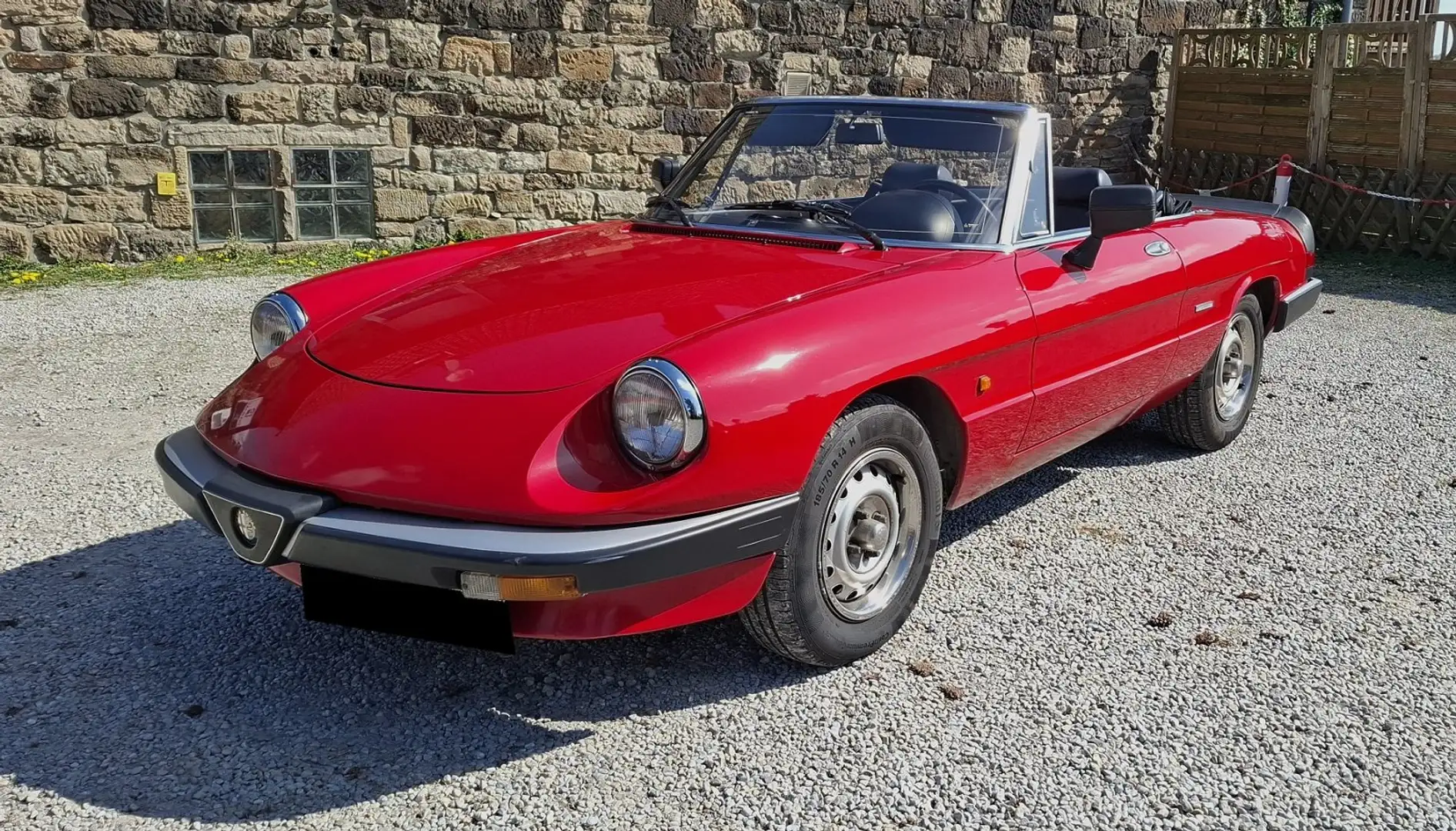 Alfa Romeo Spider Tüv 4/2027 & H-Zulassung - TOP! Rot - 1