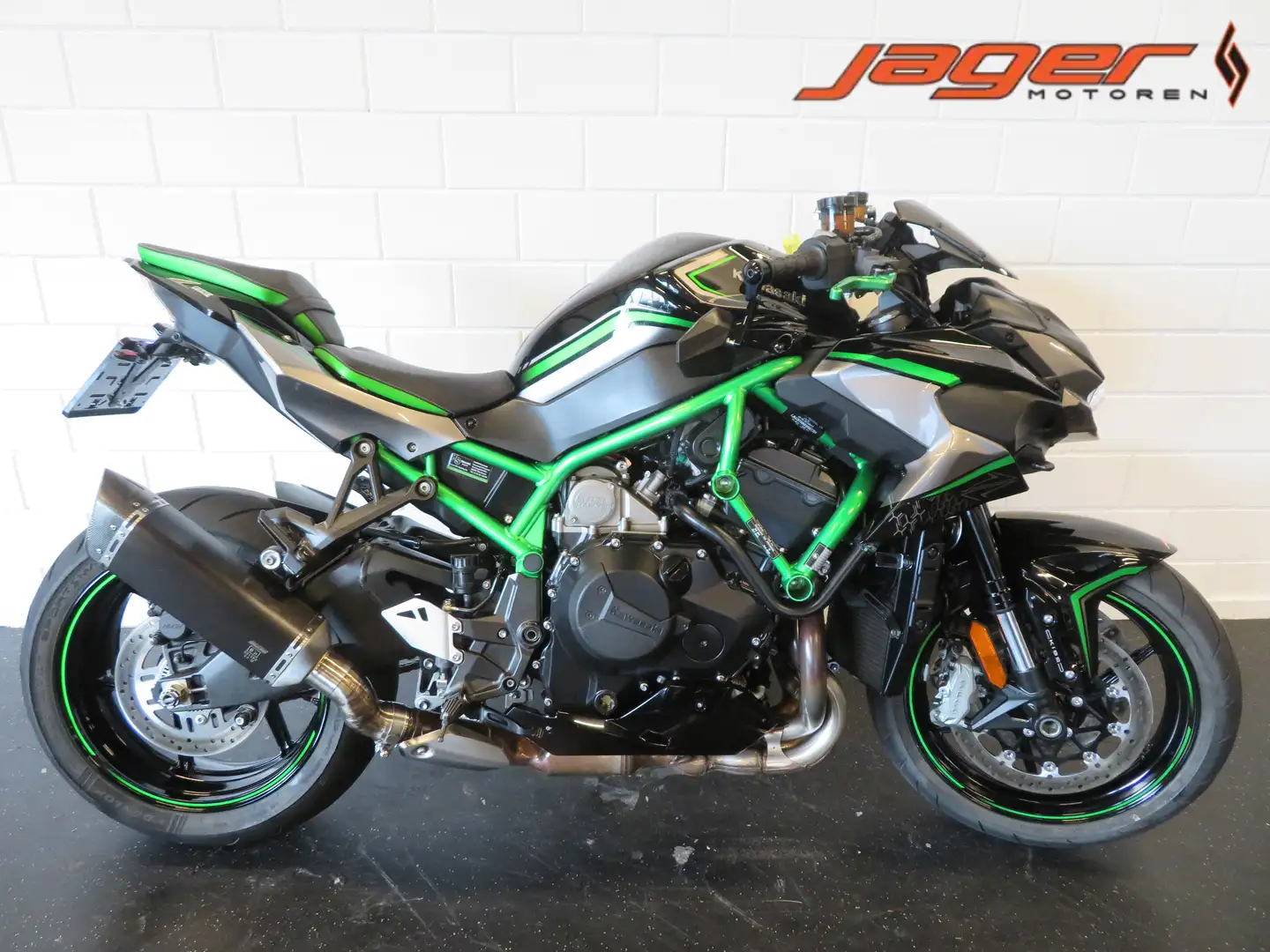 Kawasaki Z H2 TOPSTAAT! HULK EDITION! Verde - 1