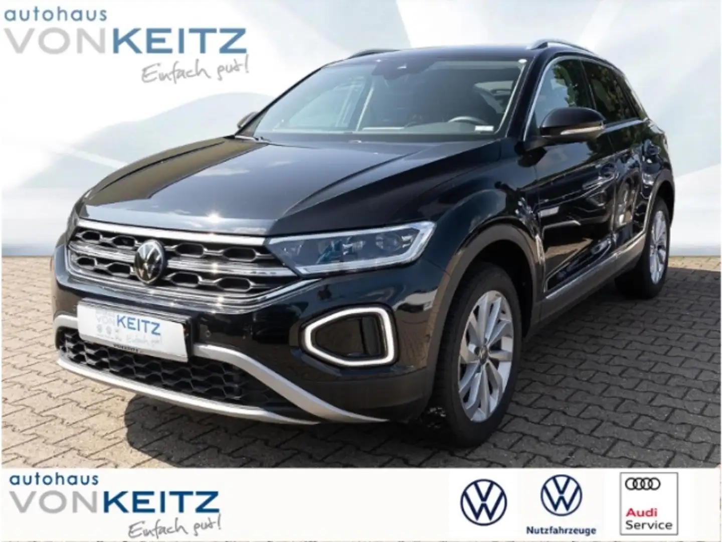 Volkswagen T-Roc Style 1.5 TSI DSG EU6e Noir - 1