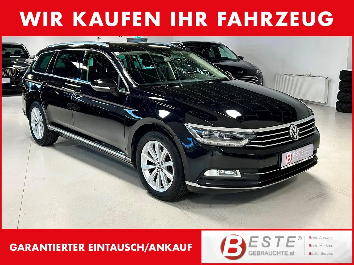 Volkswagen Passat Variant Highline 2,0 TDI Negro - 1
