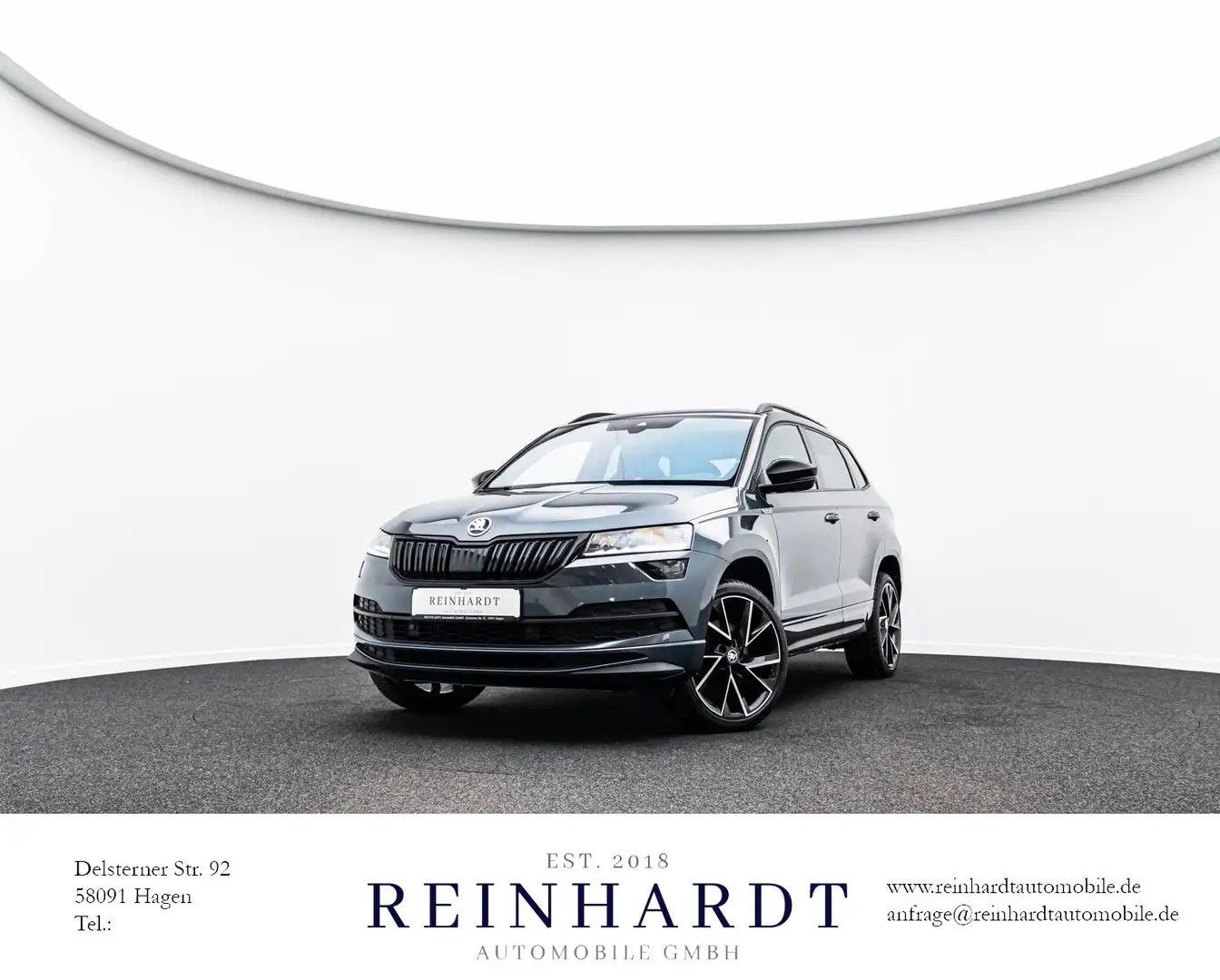 Skoda Karoq 1.5TSi SPORTLINE ACC/PANO/KAMERA/KESSY/LED Grau - 1